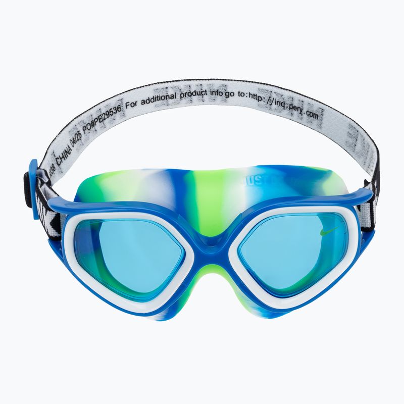 Okulary do pływania dziecięce Nike Expanse blue lightning 2