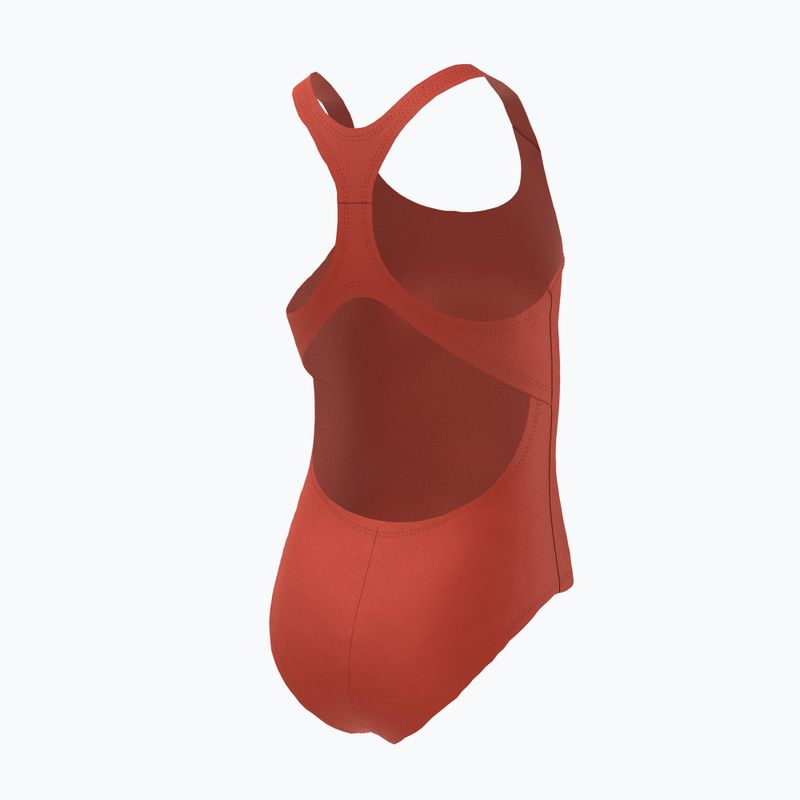 Strój pływacki jednoczęściowy dziecięcy Nike Essential Racerback picante red 2