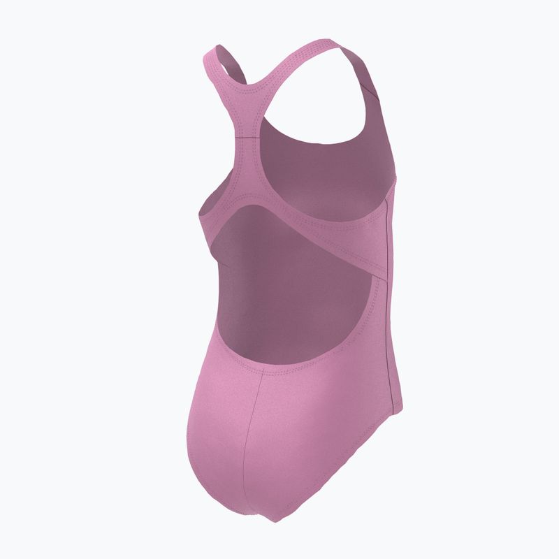 Strój pływacki jednoczęściowy dziecięcy Nike Essential Racerback pink spell 5