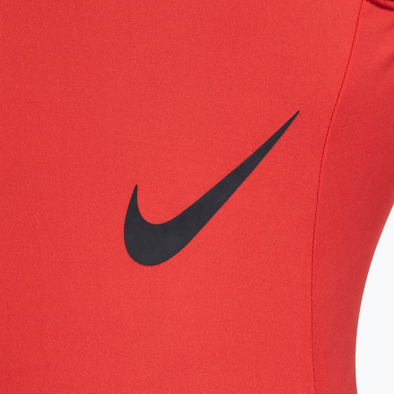 Strój pływacki jednoczęściowy damski Nike Sneakerkini U-Back university red 3