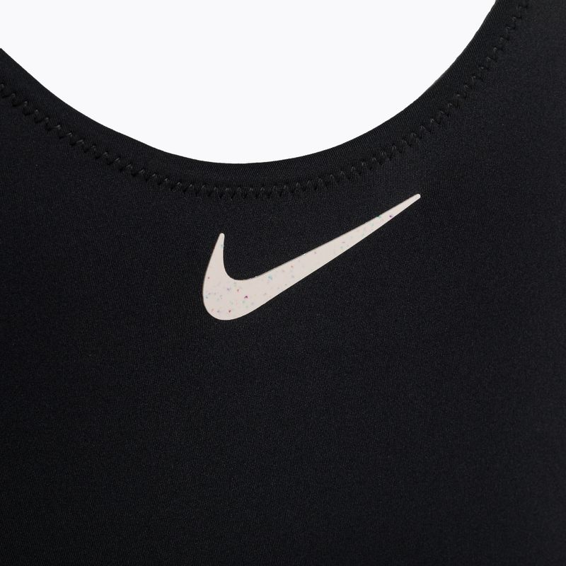 Strój pływacki jednoczęściowy damski Nike Wild Keyhole black 3