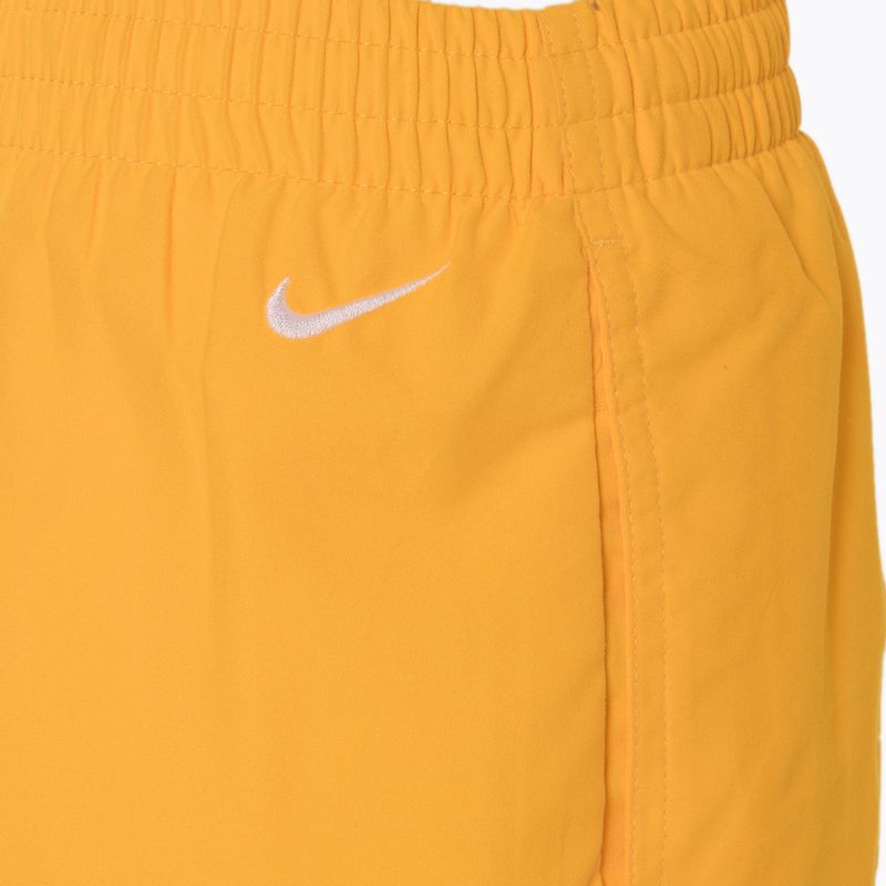 Szorty kąpielowe dziecięce Nike Split Logo 4" Volley laser orange 4