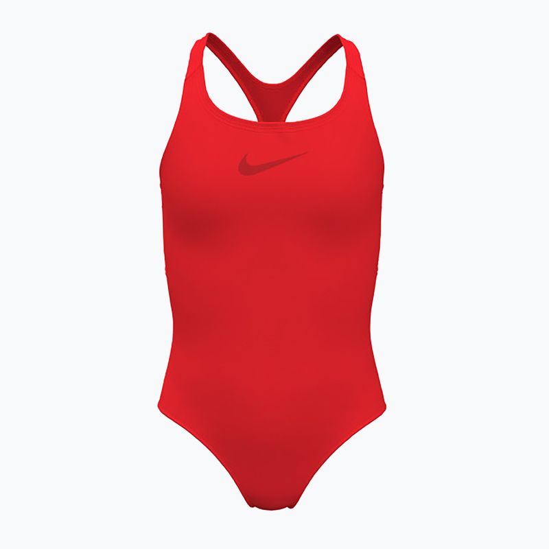 Strój pływacki jednoczęściowy dziecięcy Nike Essential Racerback light crimson 4