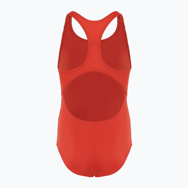 Strój pływacki jednoczęściowy dziecięcy Nike Essential Racerback light crimson 2