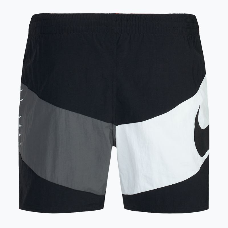 Szorty kąpielowe męskie Nike Multi Logo Vortex 5" Volley black 2