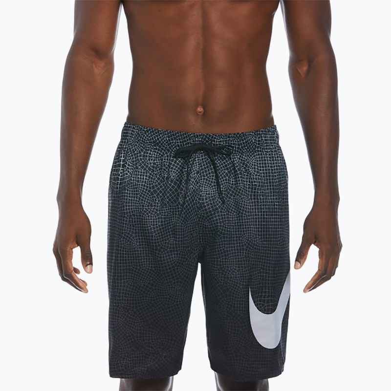 Szorty kąpielowe męskie Nike Grid Swoosh Breaker 9" Volley black 5