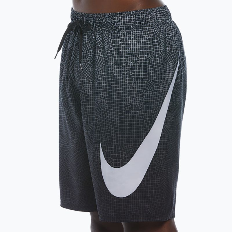 Szorty kąpielowe męskie Nike Grid Swoosh Breaker 9" Volley black 7
