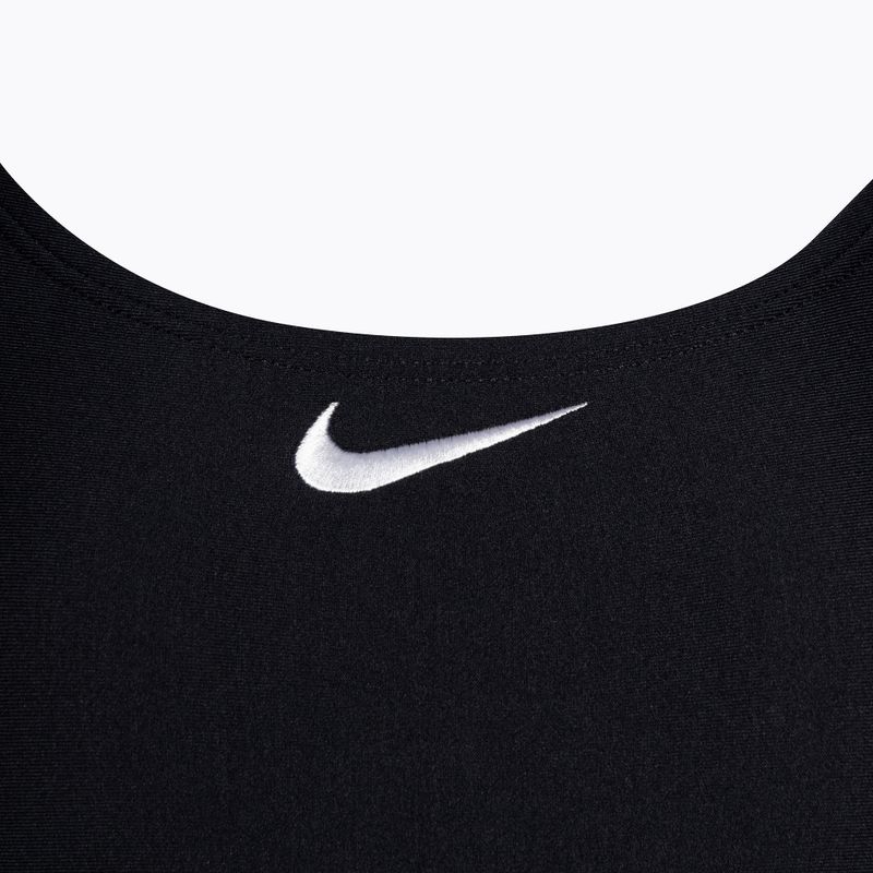 Strój pływacki jednoczęściowy damski Nike Hydrastrong Adjustable Crossback black 3