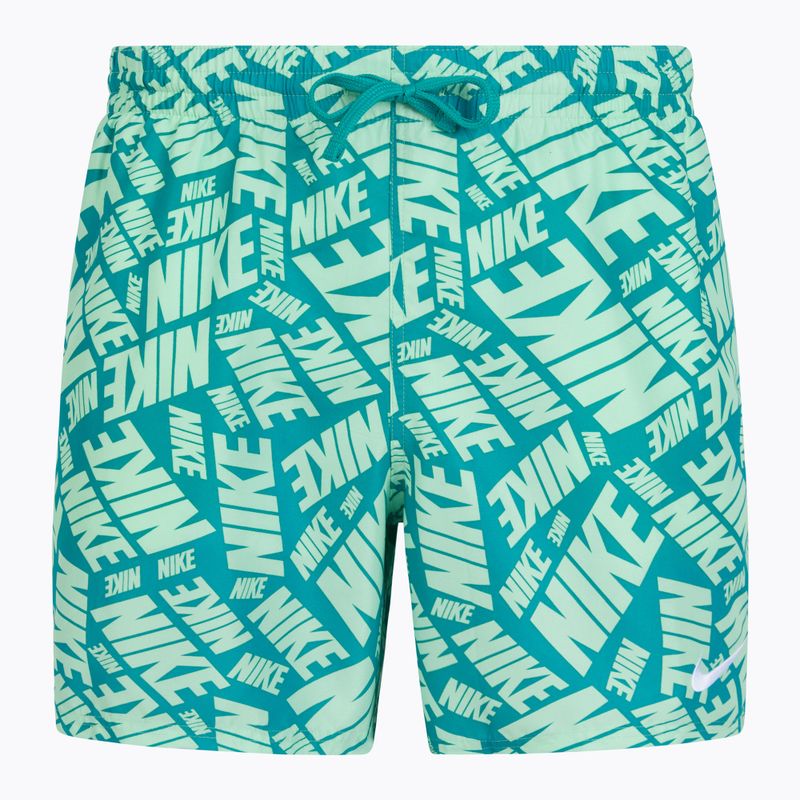 Szorty kąpielowe męskie Nike Tossed 5" Volley vapor green