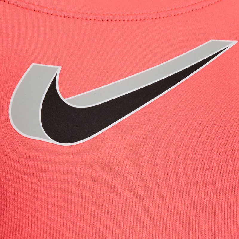 Strój pływacki jednoczęściowy damski Nike Hydrastrong 3D Swoosh Fastback hot punch 3