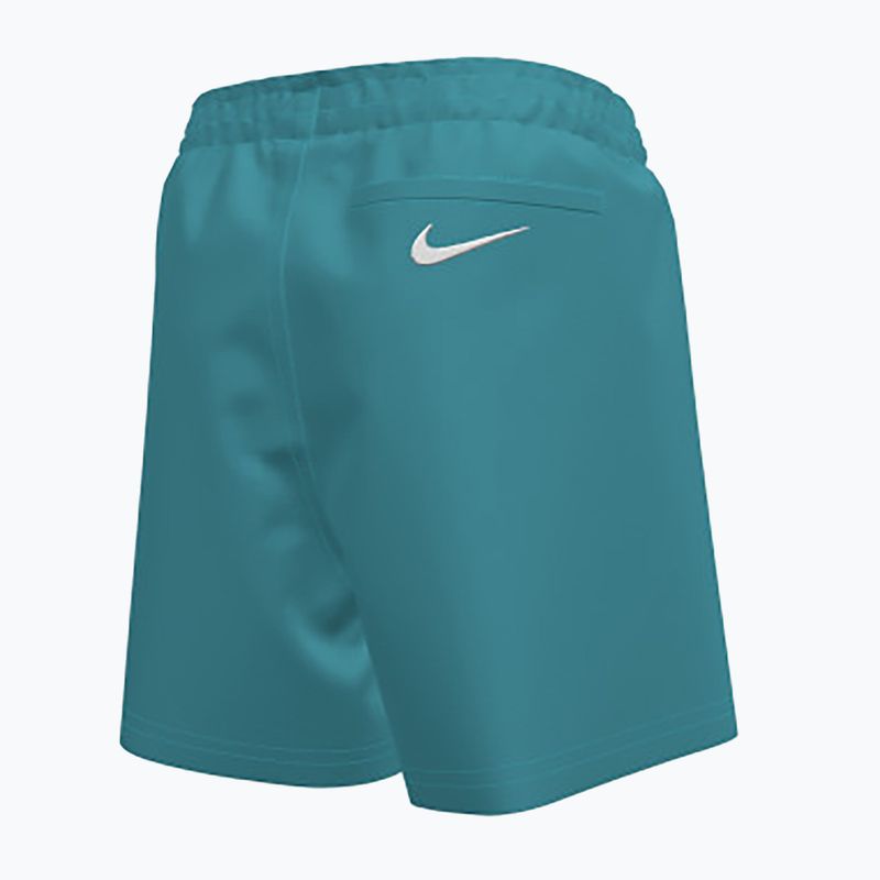Szorty kąpielowe dziecięce Nike Swoosh Waffle 4" Volley dusty cactus 2