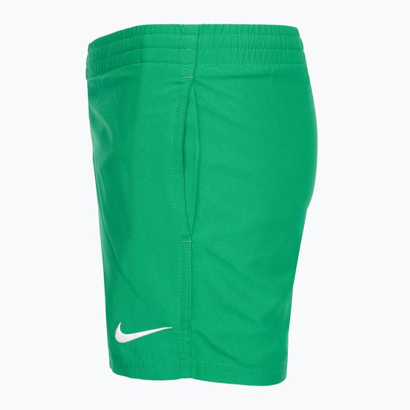 Szorty kąpielowe dziecięce Nike Essential 4" Volley stadium green 3