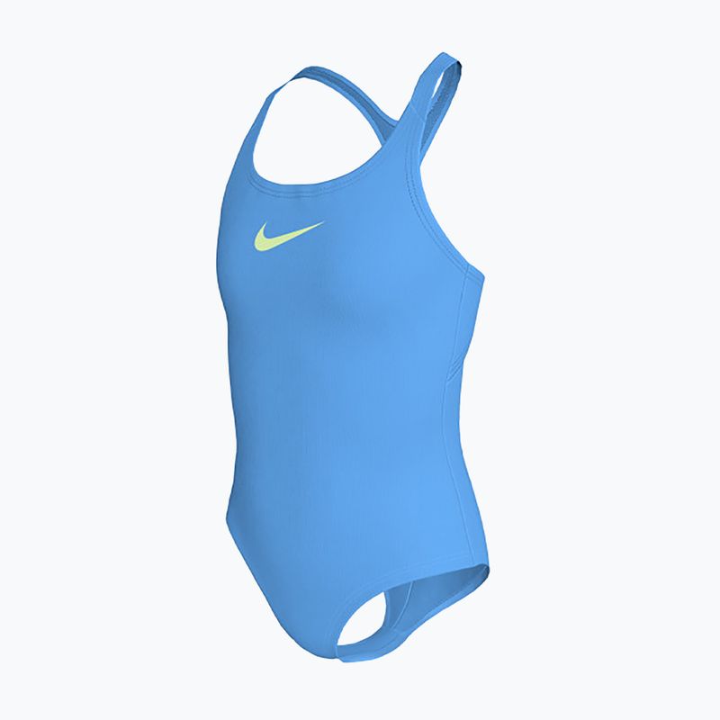 Strój pływacki jednoczęściowy dziecięcy Nike Essential Racerback university blue 3