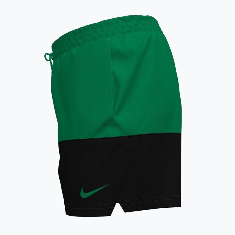 Szorty kąpielowe męskie Nike Split 5" Volley stadium green 3