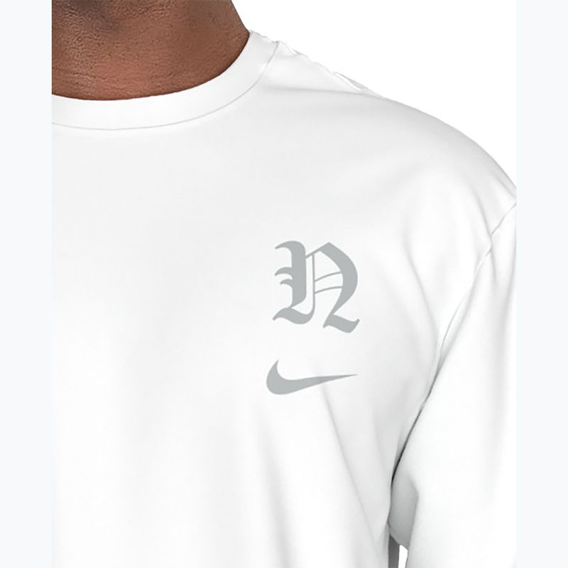 Longsleeve męski Nike Luxe Letter Hydroguard white 5