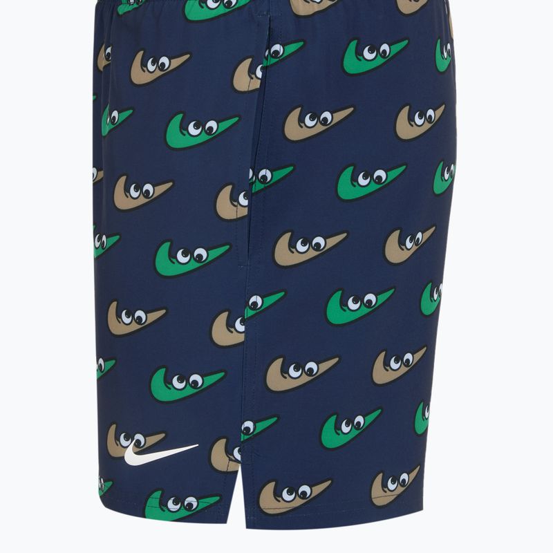 Szorty kąpielowe męskie Nike Multi Print 5" Volley midnight navy 3