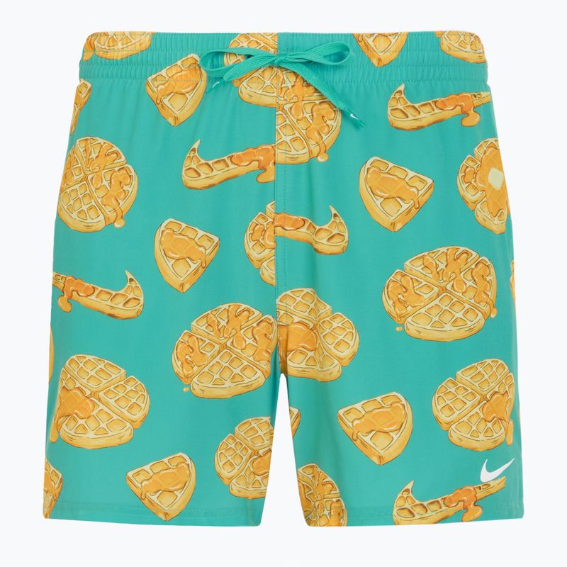Szorty kąpielowe męskie Nike Multi Print 5" Volley dusty cactus