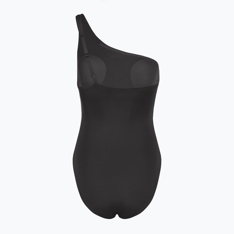 Strój pływacki jednoczęściowy damski Nike Essential Asymmetrical black 2