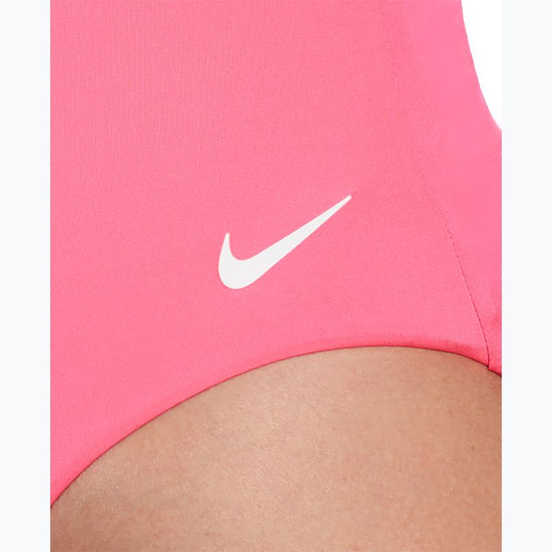 Strój pływacki jednoczęściowy damski Nike Essential Asymmetrical hyper pink 4