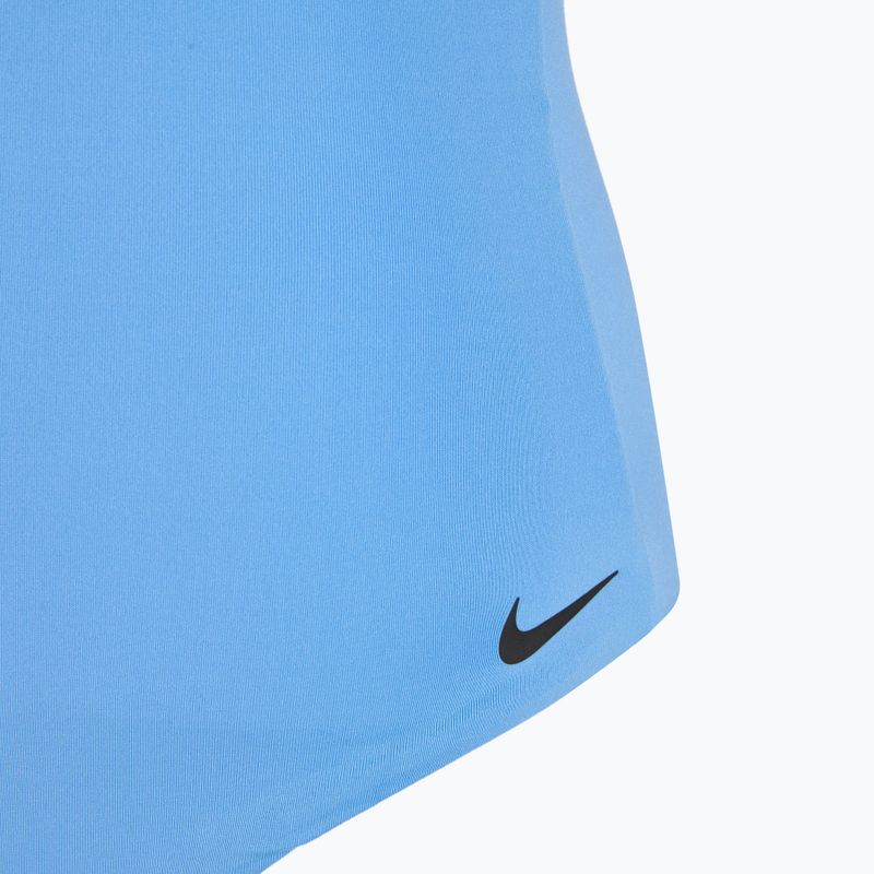 Strój pływacki jednoczęściowy damski Nike Essential V-Neck university blue 3