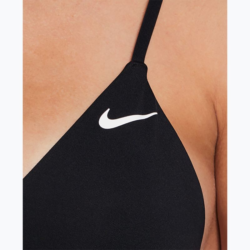 Góra od stroju pływackiego Nike Essential Triangle Bikini black 4