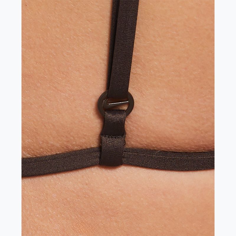 Góra od stroju pływackiego Nike Essential Triangle Bikini baroque brown 5