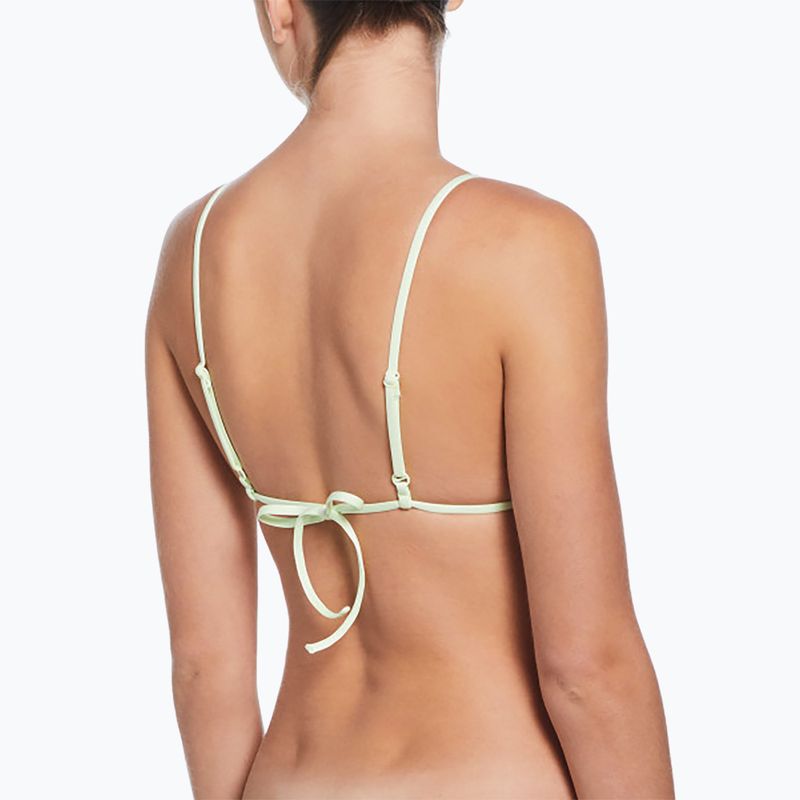 Góra od stroju pływackiego Nike Essential Triangle Bikini barely volt 3
