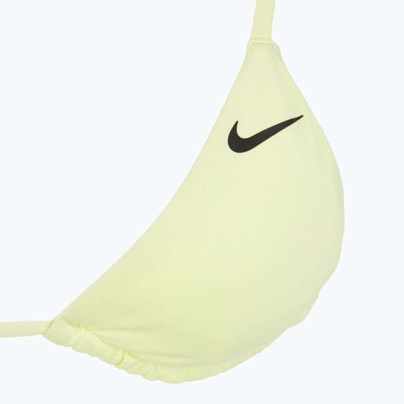 Góra od stroju pływackiego Nike Essential Triangle Bikini barely volt 3