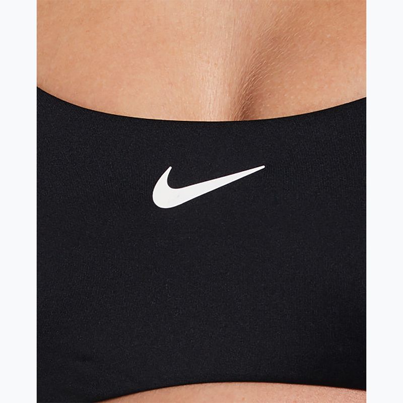 Strój pływacki dwuczęściowy damski Nike Essential Bralette Bikini black 6