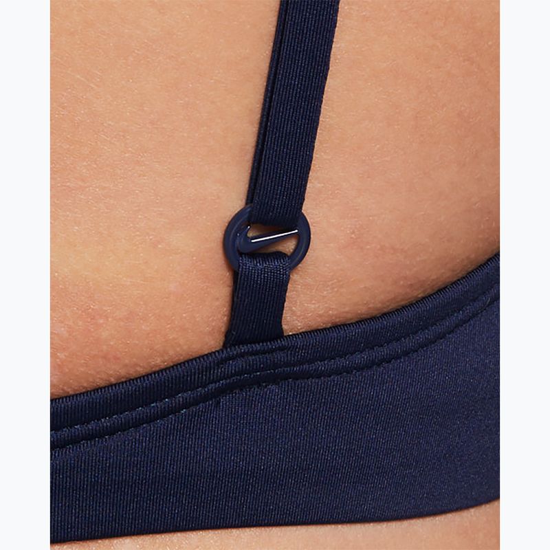 Strój pływacki dwuczęściowy damski Nike Essential Bralette Bikini midnight navy 7