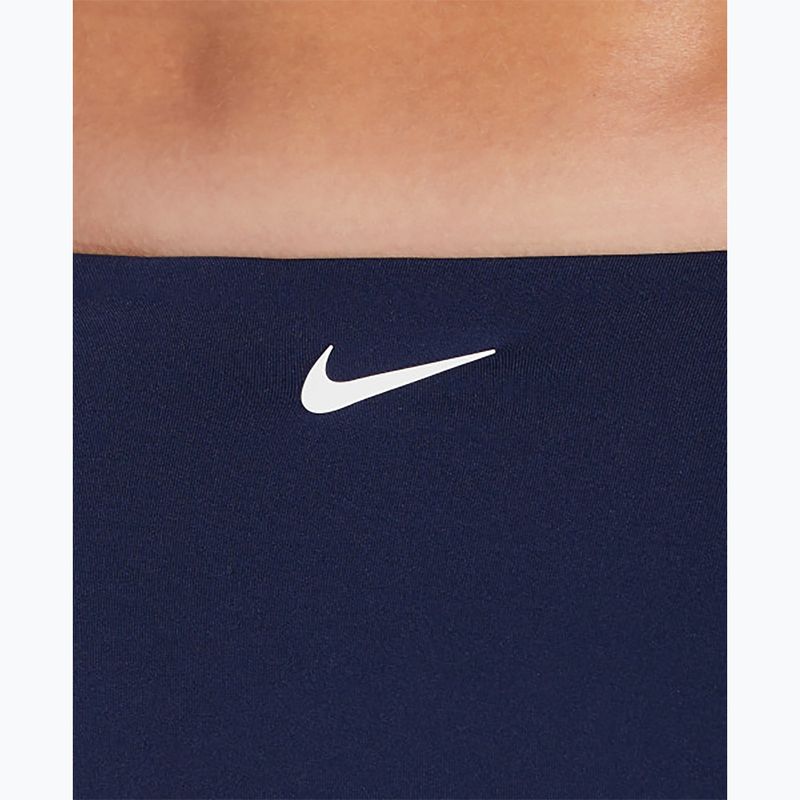 Strój pływacki dwuczęściowy damski Nike Essential Bralette Bikini midnight navy 8