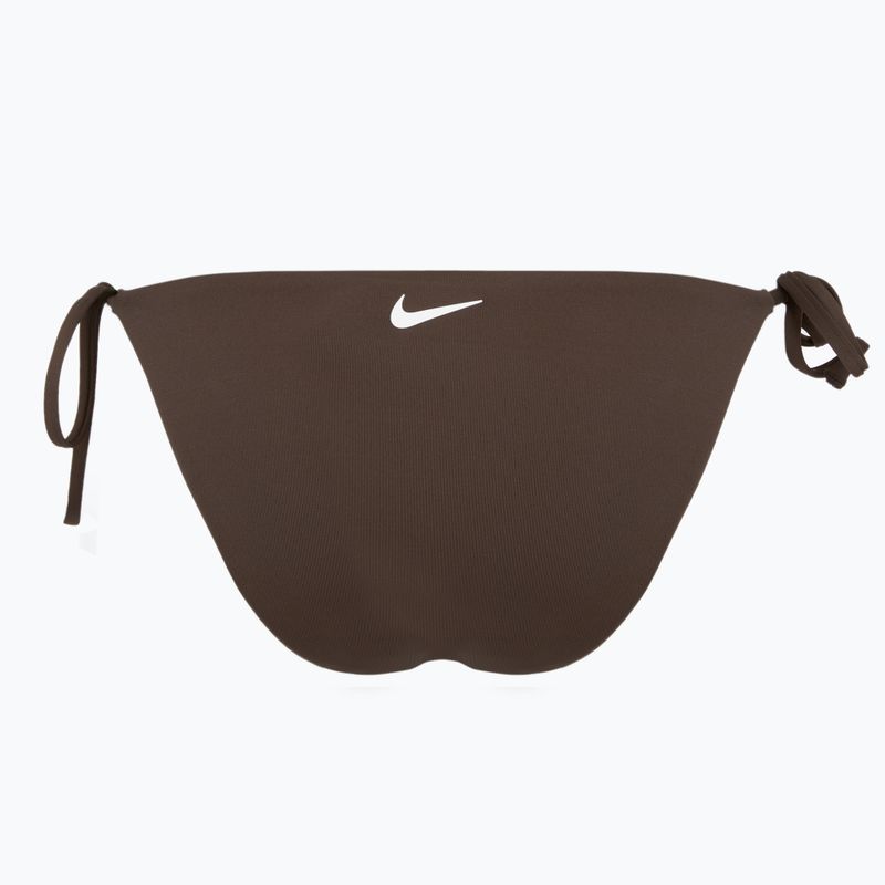 Dół od stroju pływackiego Nike Essential Tie String Bikini baroque brown 2
