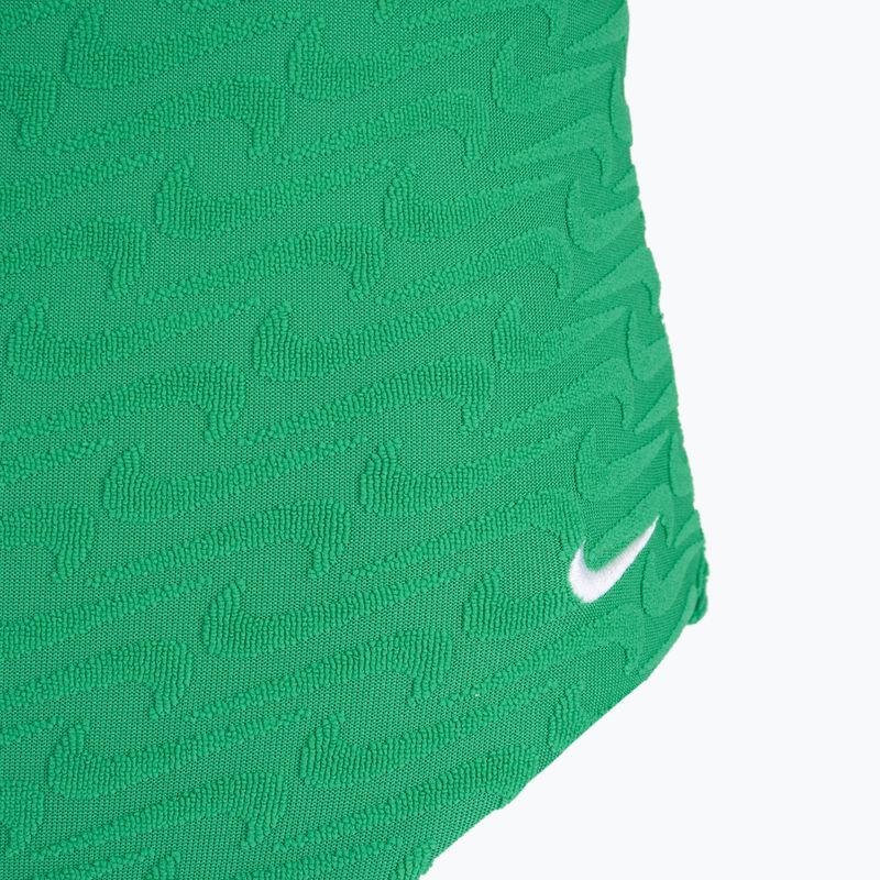 Strój pływacki jednoczęściowy damski Nike Swoosh Link Y-Back stadium green 3