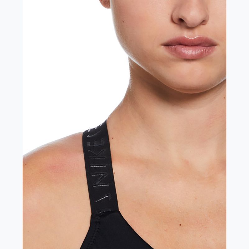 Strój pływacki jednoczęściowy damski Nike Hydralock Fusion Racerback black 4
