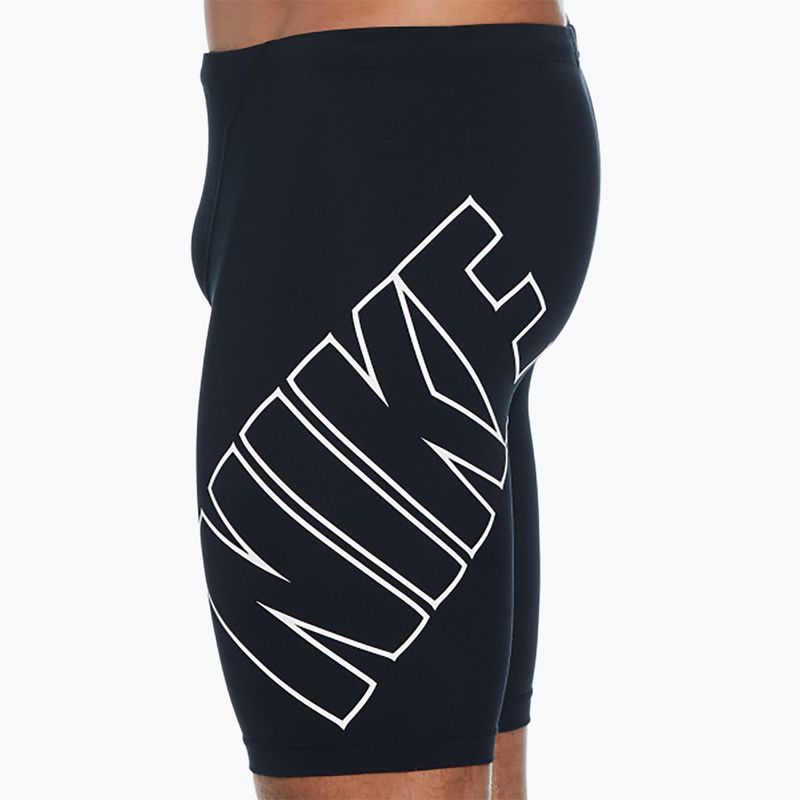 Jammery pływackie męskie Nike Hydrastrong Jammer black 8