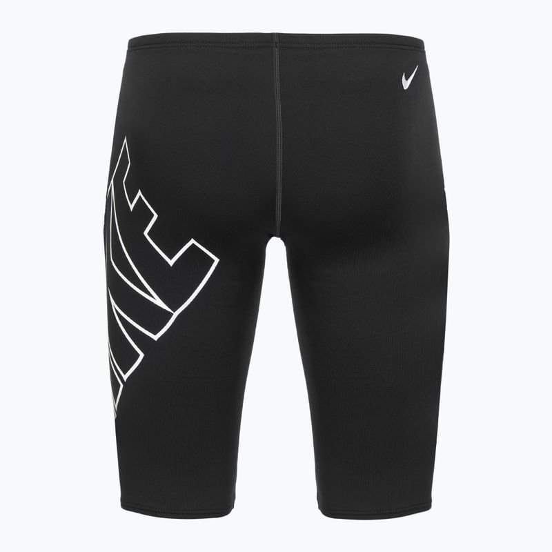 Jammery pływackie męskie Nike Hydrastrong Jammer black 2