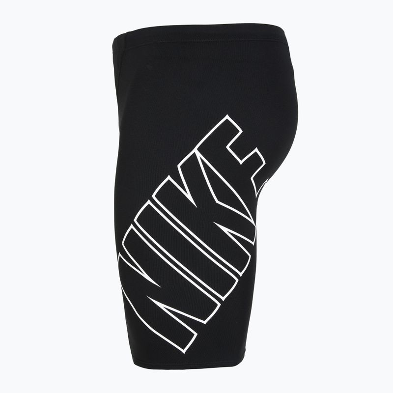 Jammery pływackie męskie Nike Hydrastrong Jammer black 3