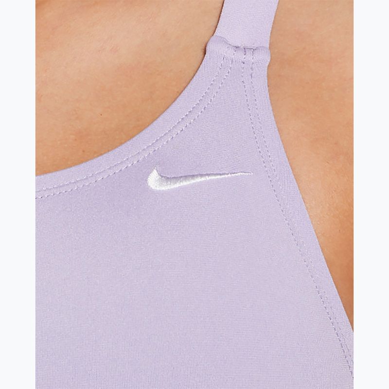 Strój pływacki jednoczęściowy damski Nike Hydrastrong Solid Fastback hydrangeas 4