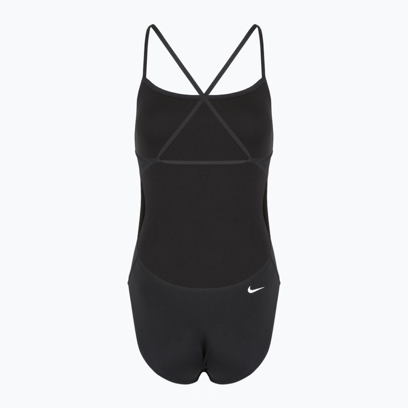 Strój pływacki jednoczęściowy damski Nike Hydrastrong Adjustable Crossback black 2