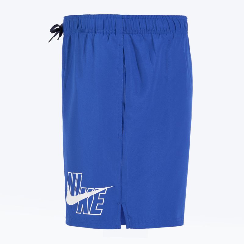 Szorty kąpielowe męskie Nike Logo Solid 5" Volley game royal 3