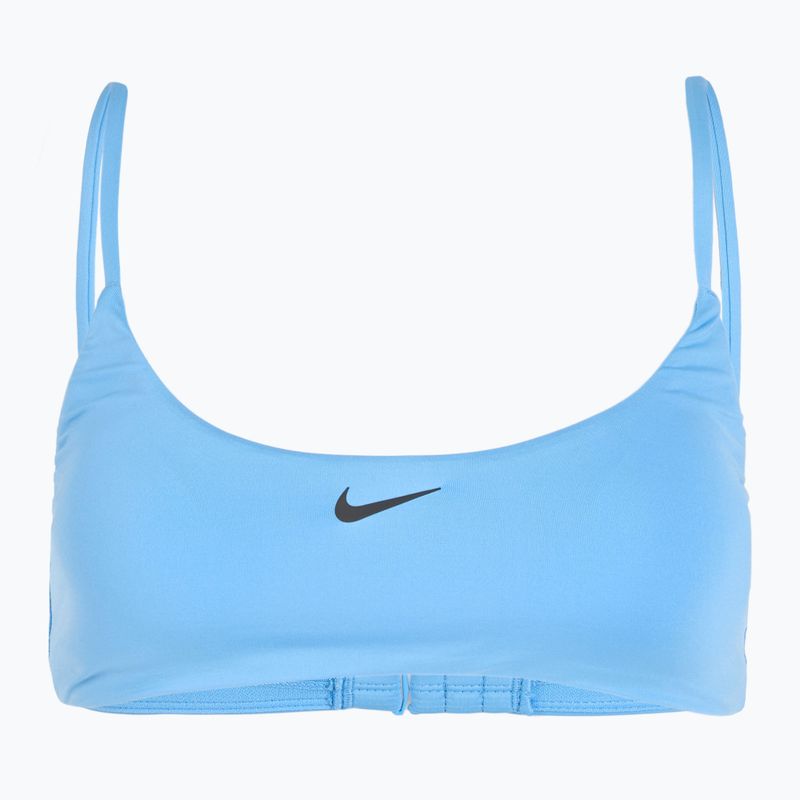 Strój pływacki dwuczęściowy damski Nike Essential Bralette Bikini university blue 3