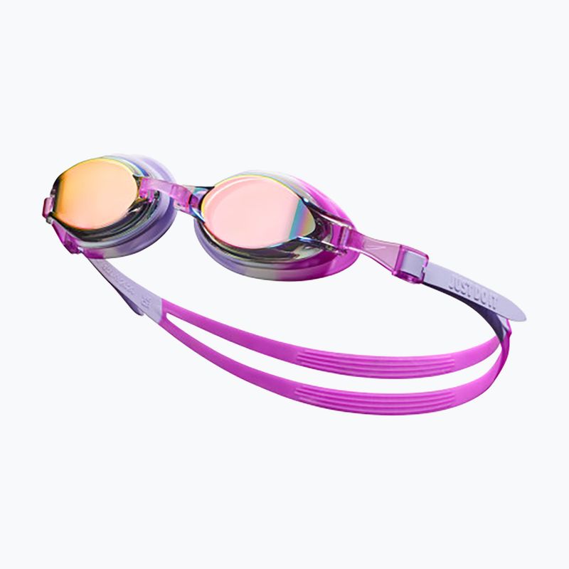 Okulary do pływania dziecięce Nike Chrome Mirrored vivid purple