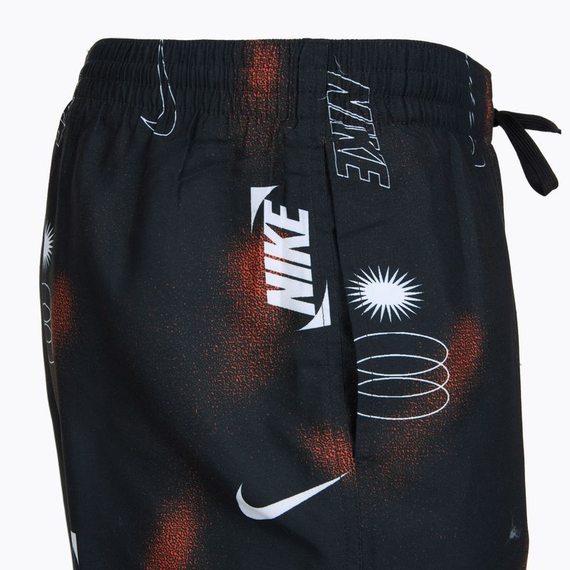 Szorty kąpielowe męskie Nike Multi Print 7" Volley black 4