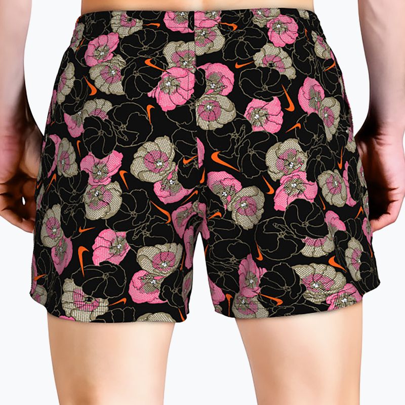Szorty kąpielowe męskie Nike Multi Poppy Print 5" Volley black 3