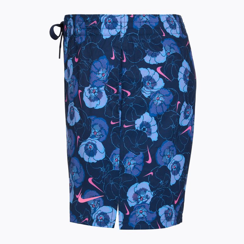 Szorty kąpielowe męskie Nike Multi Poppy Print 5" Volley midnight navy 4