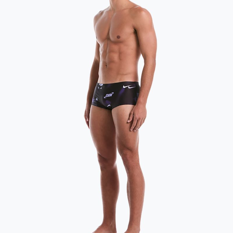 Slipy pływackie męskie Nike Hydrastrong Square Leg Brief purple 2