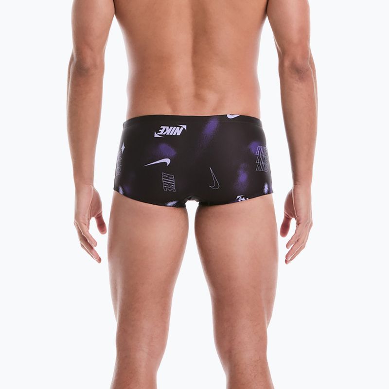 Slipy pływackie męskie Nike Hydrastrong Square Leg Brief purple 3