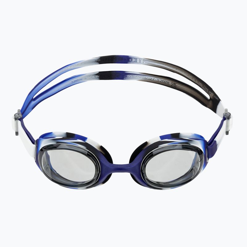 Okulary do pływania dziecięce Nike Hyper Flow blue/white 2