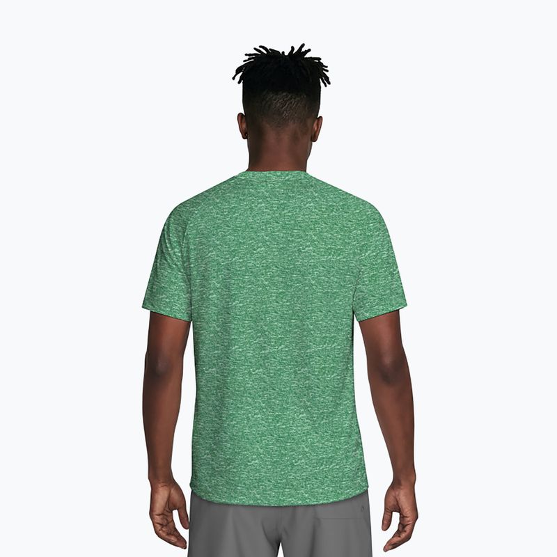 Koszulka do pływania męska Nike Heather Hydroguard malachite 3