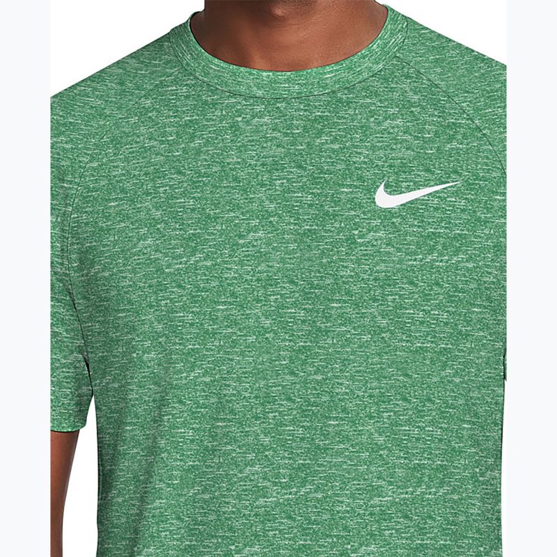 Koszulka do pływania męska Nike Heather Hydroguard malachite 4